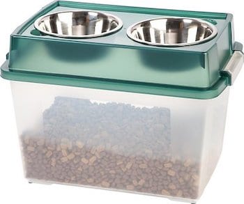mastiff elevated dog bowls
