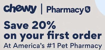 20% Off Your First Chewy Pharmacy Order