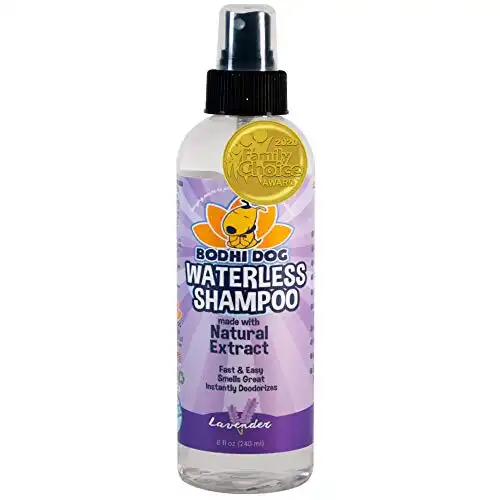 All Natural Dry Dog Shampoo