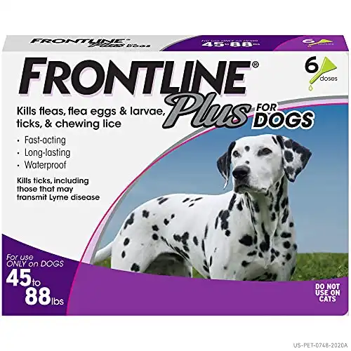 Frontline Plus Flea and Tick Treatment