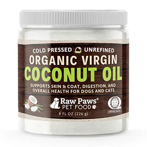 Raw Paws Organic Coconut Oil for Dogs