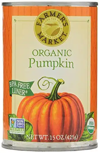 Organic Canned Pumpkin Puree